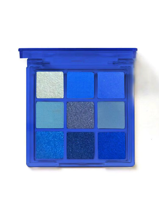 eelhoe Lidschatten-Palette Blue Blood, 9 Farben, matt & glänzend, Unisex - Bild 7