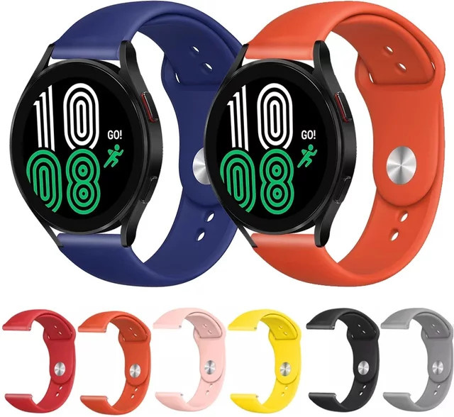 Silikonarmband NEY für Samsung Galaxy Watch und Huawei Watch GT in Multicolour, Breite: 18mm, 20mm oder 22mm - Bild 1