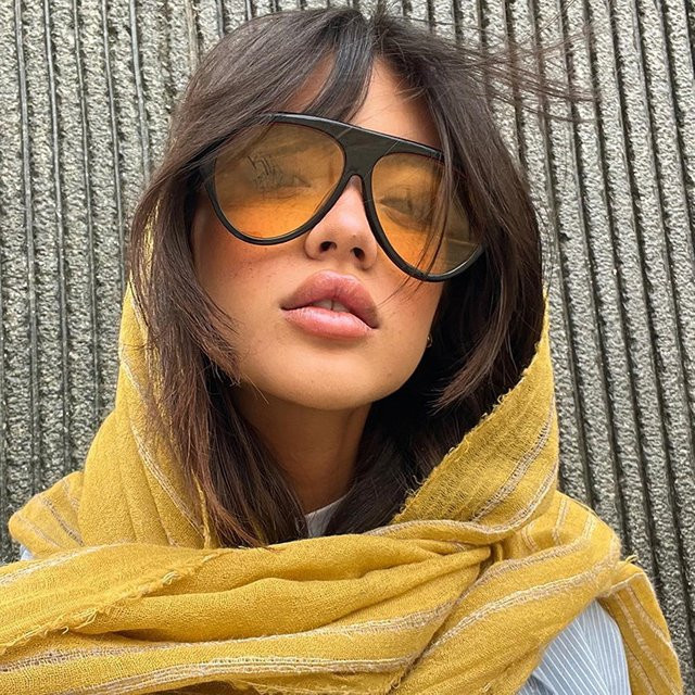 Julyrays Sonnenbrille Aviator, Damen, Vollrand, Kunststoff, Multicolour - Bild 1