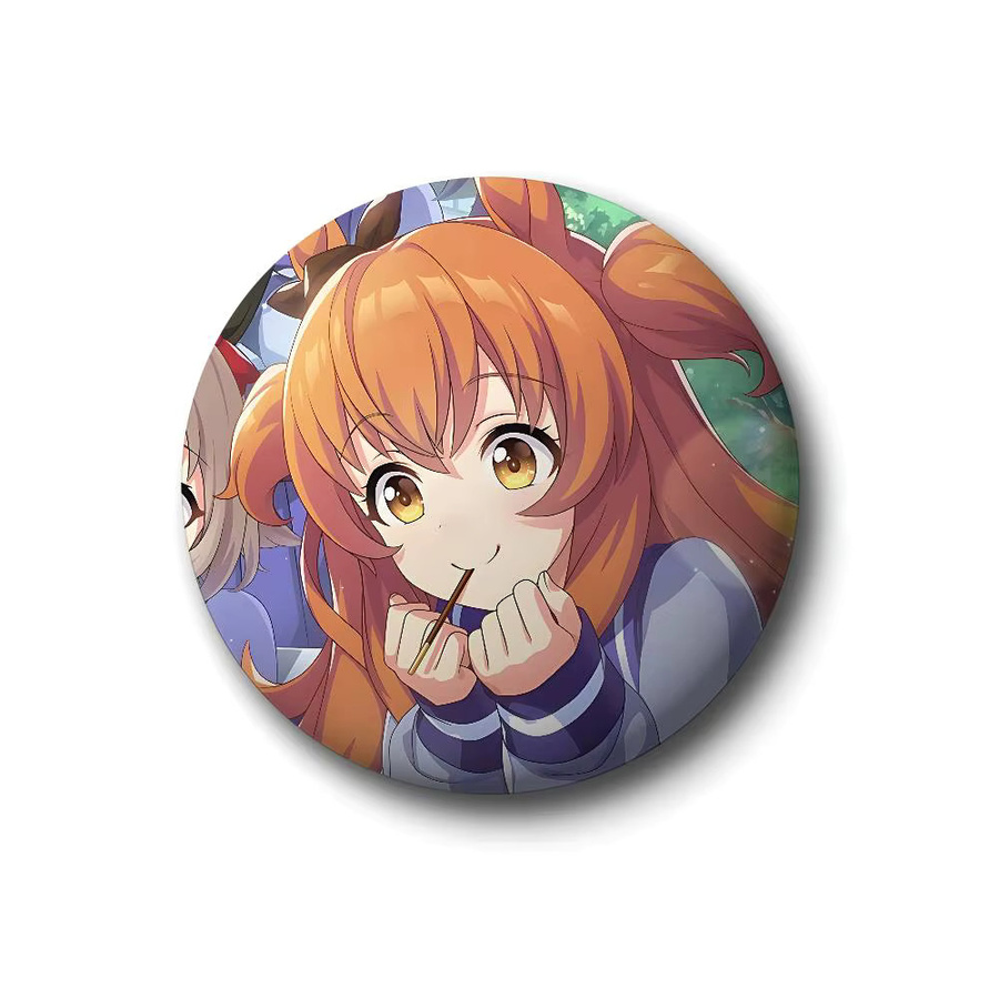 Kayou Brosche, Uma Musume Pretty Derby, Weißblech, Metall - Bild 6