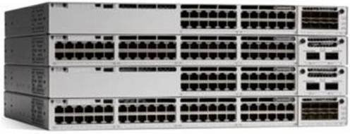Cisco C9300-24P-E Netzwerk Switch mit 24 Ports und 1 GbE Ethernet/LAN in Silber - Bild 1