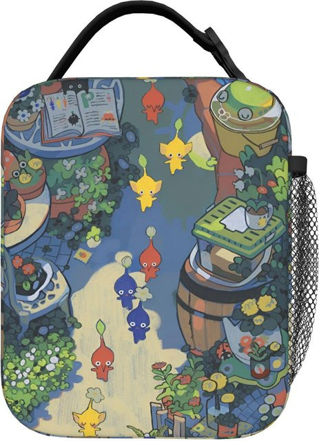 Fancy Style Studio Pikmin Rettungshund Oatchi Isolierte Lunchtasche in Multicolour - Bild 1