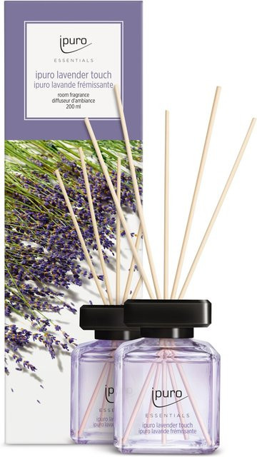 ipuro ESSENTIALS Reed Diffuser Raumduft Lavender Touch 200ml - Bild 1