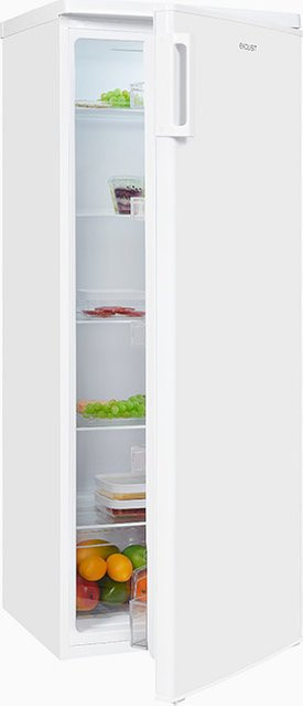 Exquisit Vollraumkühlschrank KS325-V-H-040E in Weiss mit LED-Innenbeleuchtung und Flaschenregal - Bild 1