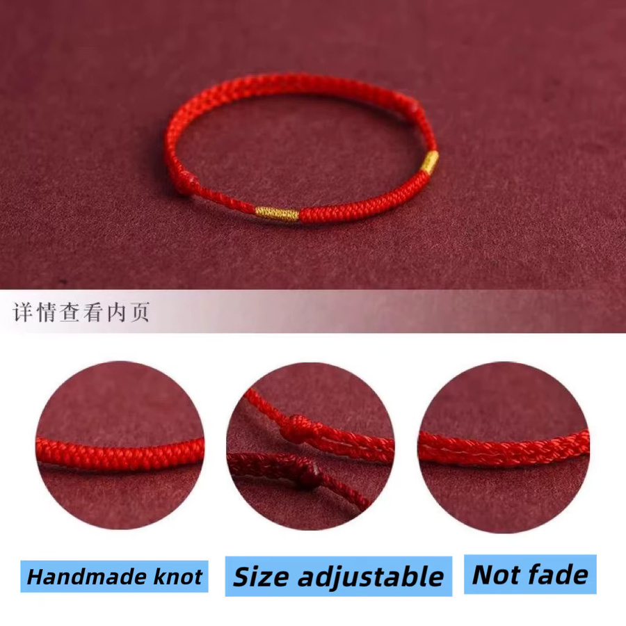 sennier Armband, rot, Unisex, größenverstellbar - Bild 2
