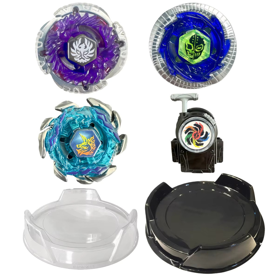 beyscollector BB-10 Clear Stadium BB-117 Blitz Unicorno 100RSF BB-116 Jade Jupiter S130RB BB-121 Duo Uranus 230W Rev-Up Launcher, Set / Bundle, Bunt / Mehrfarbig, Kunststoff - Bild 1