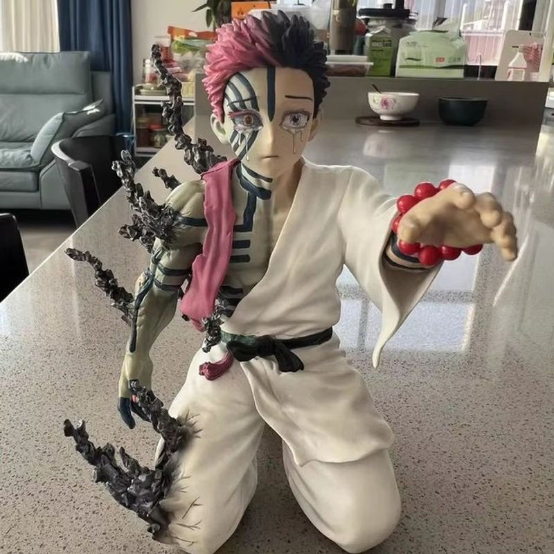 Demon Slayer Akaza Hakuji Anime Actionfigur aus PVC, mehrfarbig, Höhe: 13 cm - Bild 1