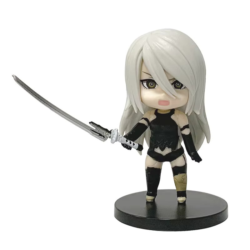 Bandai Neil Mechanical Era 2b Miss Sword Star Linkage 9s A2, 6-teiliges Set, Anime-Taschenpuppen-Set - Bild 2