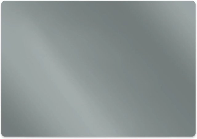 Tulup Bodenschutzmatte Grau für Hartböden, Bürostuhlunterlage, B/T: 120 x 90 cm - Bild 1