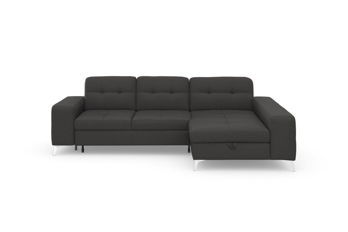 sit&more Ecksofa Baviene L-Form mit Sitztiefenverstellung und Federkern - Bild 1