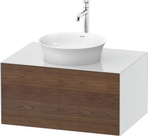 Duravit Waschtischunterschrank White Tulip ohne Aufsatz, Weiß glänzend, B/T/H: 75,1 x 40,8 x 41 cm - Bild 1