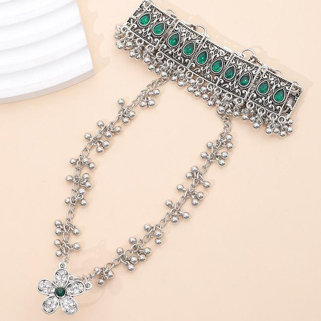 Armband, Kupfer, Diamant, Perle, gray, Damen - Bild 1