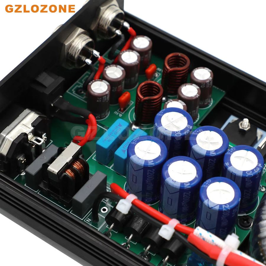 GZLOZONE WL-DP01 HIFI Lineares Netzteil LPS 50VA Schwarz mit Barrel Plug für Stereo-Verstärker DC 5V/9V/12V/15V/16V/18V/19V/24V - Bild 5