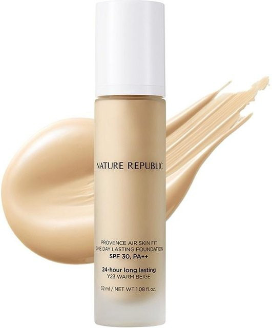Nature Republic Provence Air Skin Fit Make-up, Warm Beige, LSF 30, 32 ml - Bild 1