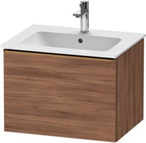 Duravit Waschtischunterschrank D-Neo, wandhängend, braun, B: 61,0 cm, T: 46,2 cm, H: 44,0 cm - Bild 1