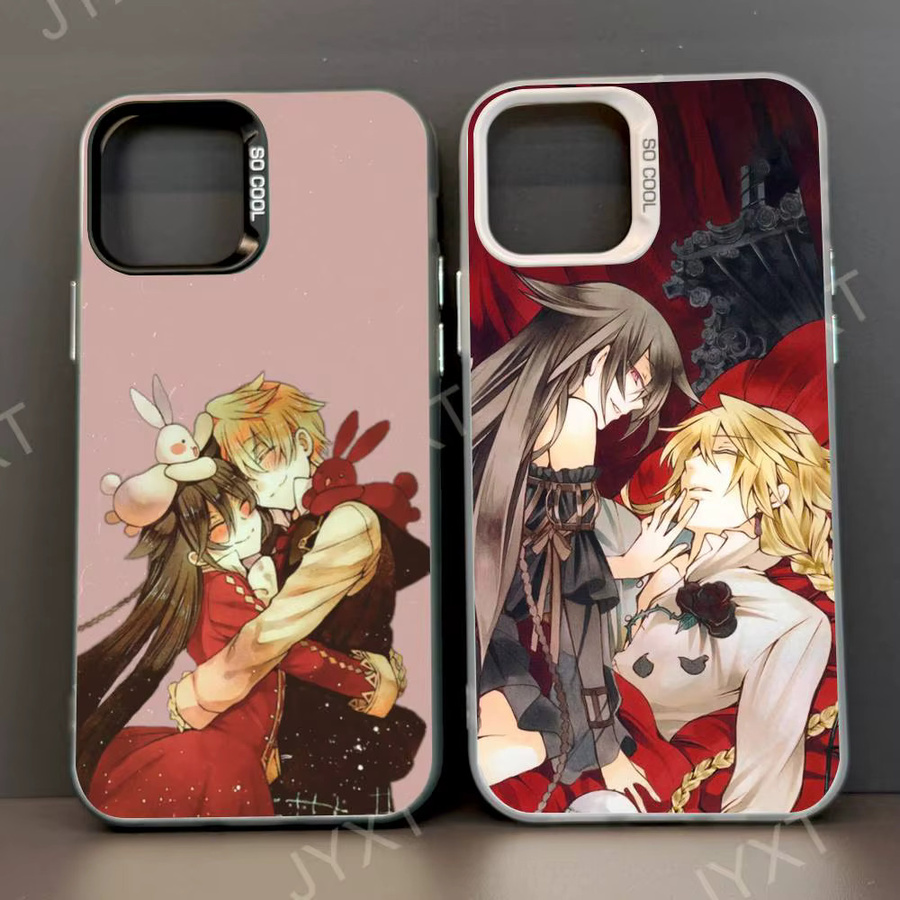 Anime Pandora Hearts Handyhülle mit Plating-Effekt für Apple iPhone 11 12 13 14 15 16 Pro Max Plus in Multicolour - Bild 2