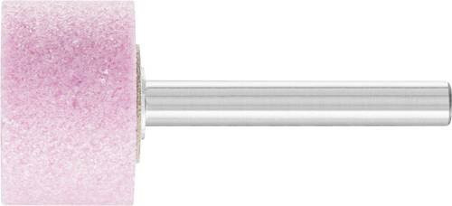 PFERD STEEL EDGE Schleifstift Zylinder in Pink für Stahl und Stahlguss, Körnung A60, Durchmesser: 25 mm, Länge: 16 mm, Schaft-Durchmesser: 6 mm, 10 Stück - Bild 1