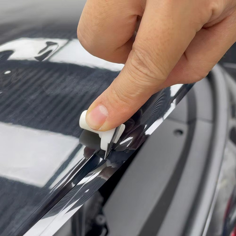 Magnetisches Präzisions-Kantenschneidewerkzeug für 9mm Klingen in Weiß für Automotive Vinylfolien und Carbonfolien - Bild 3