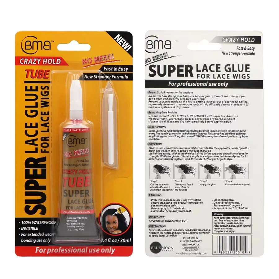 BMB Crazy Hold Super Lace Glue, wasserfester Haarkleber für Perücken - Bild 2