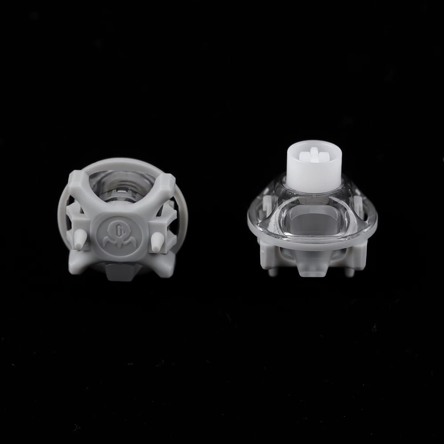 YMDK UFO Magnetische Hall-Effekt-Linearschalter für Tastaturen in Silber, Lila, Rosa und Weiß - Bild 2