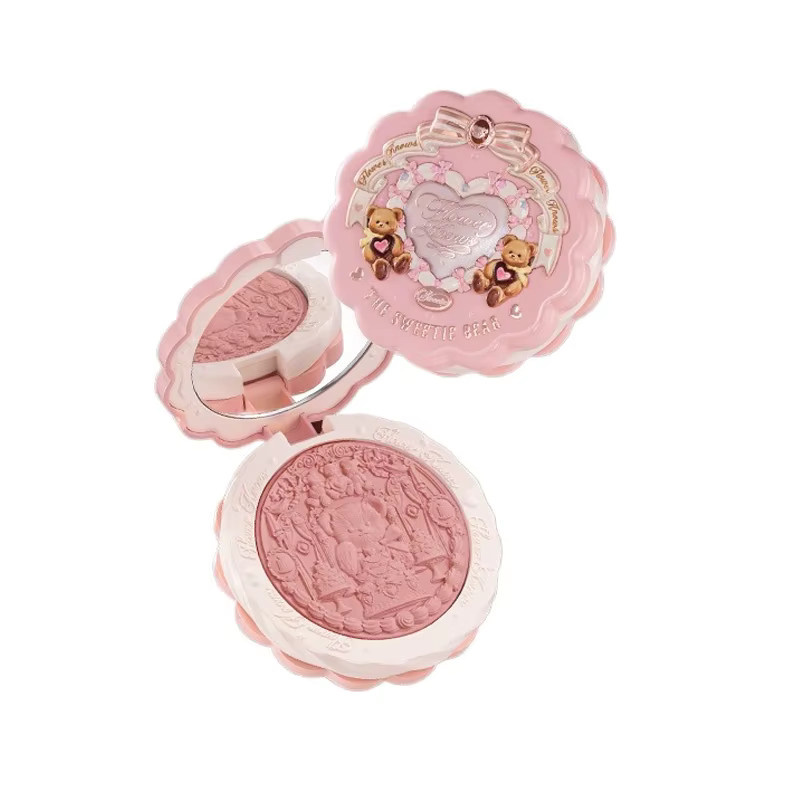 Flower Knows The Sweetie Bear Blush, Seidensatin-Rouge-Puder, Mattes Finish - Bild 4