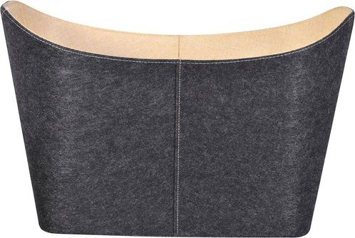 FIREFIX Filzkorb in Anthrazit, B/T/H: 43,0 x 35,0 x 56,0 cm - Bild 1