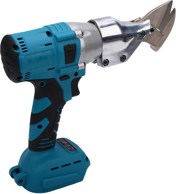 Kabellose Bürstenlose Metallschere in Blau passend für Makita Akkus BL1815 BL1830 BL1850 BL1860 zum Schneiden von Leder und Teppich mit 400Nm - Bild 1