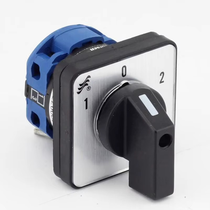 Zusen LW26-20 Nockenschalter Universal-Transferschalter 1-0-2 1-polig 3-Positionen 440V Ui 690V - Bild 1