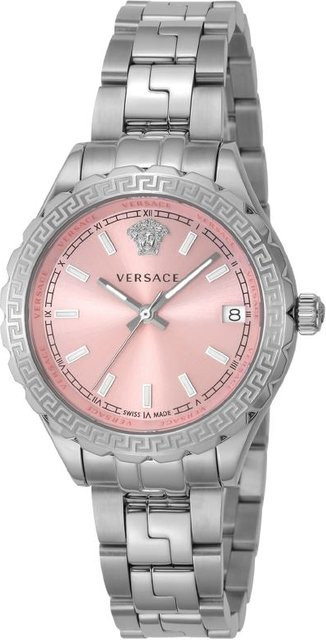 Versace Armbanduhr, Quarz, Edelstahl, Silber, Damen - Bild 1