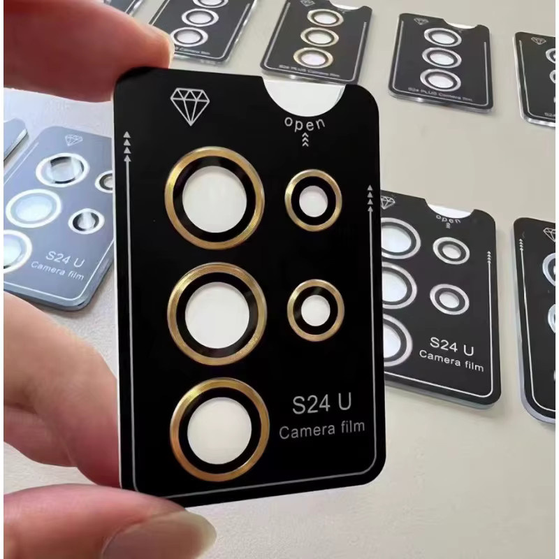 5-2 Stück Kameraobjektiv Schutz aus gehärtetem Glas für Samsung Galaxy S25 S25 Plus S24 Ultra S23 Ultra S26 in Transparent und Purple - Bild 4