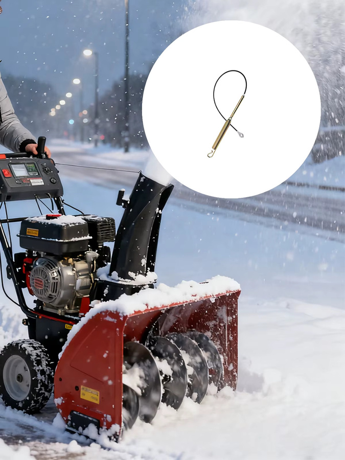Ariens Oberes Schneckenkabel für Compact 20 24 und Sno-tek 24 28 Schneefräse 120 V Schwarz 06900438 - Bild 3