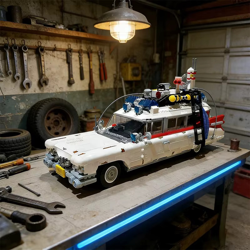 Ghostbusters Ecto-1 Baustein-Automodell, Bausteine - Bild 4