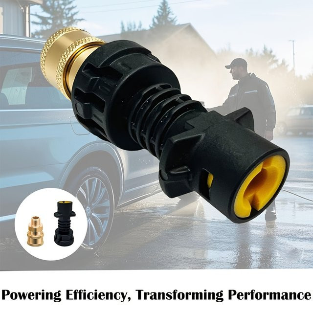 Karcher Hochdruckreiniger-Adapter 1/4 Zoll Schnellanschluss kompatibel mit K2-K7 - Bild 1
