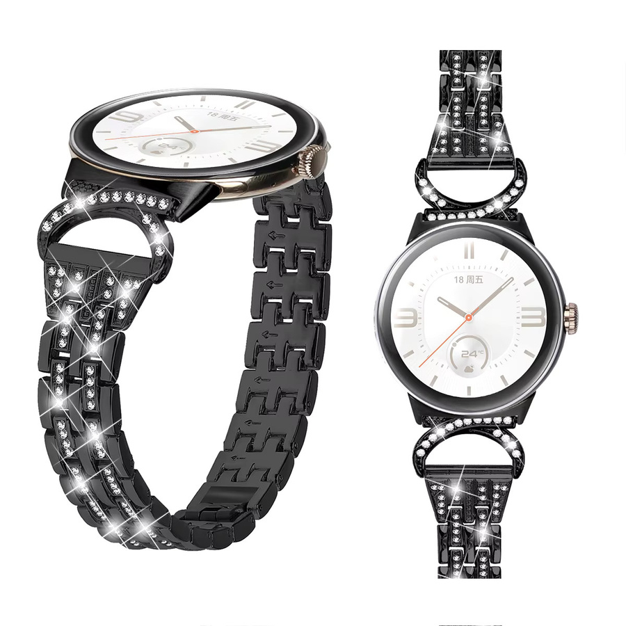 CHIICSMART Uhrenarmband Edelstahl, Diamant, Perle, Unisex - Bild 5