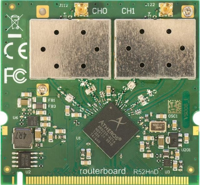 Mikrotik R52HND Dual-Band WLAN Netzwerkkarte mit WiFi 4 Unterstützung - Bild 1