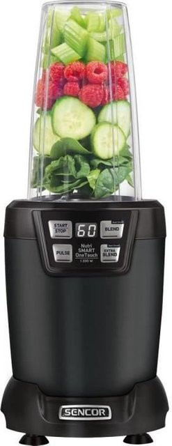 Sencor SNB 6600BK Standmixer mit 1200 W und To-Go-Becher, Schwarz - Bild 1