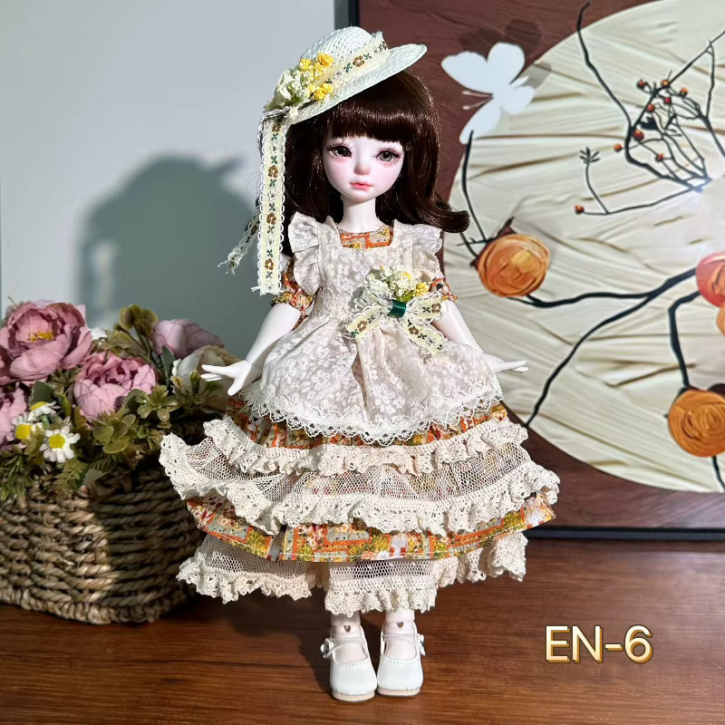 CANDY SISTER Puppenkleid für 1/6 BJD Maid Set, Lolita Kleid Kleidung, Zubehör - Bild 1