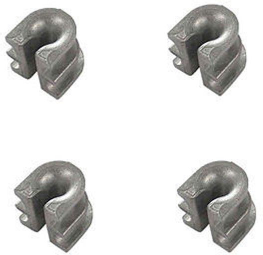 4-teiliges Set Trimmerkopf-Ösenhülsen für Stihl in Grau (passend für FS 44, FS 55, FS 80, FS 83, FS 85, FS 90) - Bild 1