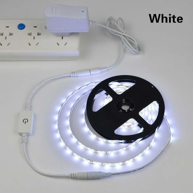 MALITAI LED-Lichtleiste weiß, wasserdichte LED-Streifen mit Touch-Sensor, dimmbar, 12 V, Länge: 1 m - Bild 1