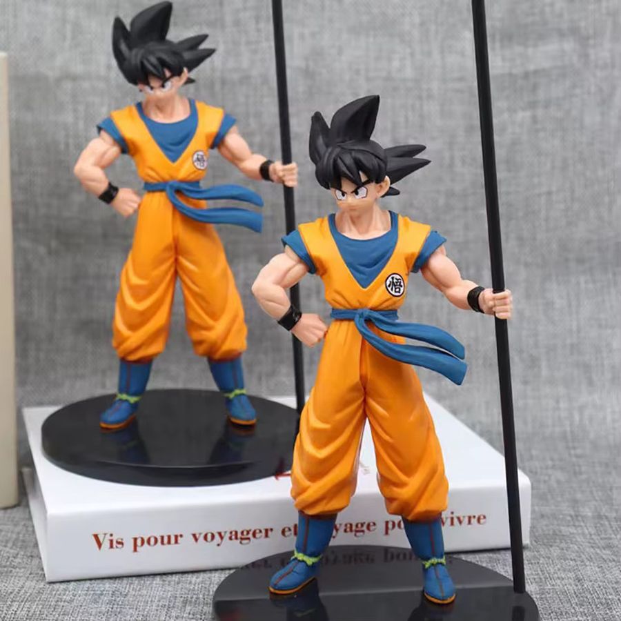 Bandai Dragon Ball Son Goku Super Saiyajin Anime Figur aus PVC, Höhe: 22 cm - Bild 2