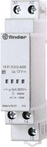 Finder Ausgangsmodul für Dämmerungsschalter 12 V/DC 1 Wechsler 19.91.9.012.4000 - Bild 1