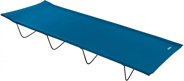 Zusammenklappbares Feldbett Aktive in Blau mit Metallrahmen - Bild 1