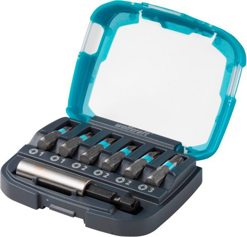 Wolfcraft Bit-Set 2977000 Sechskant Mehrfarbig - Bild 1