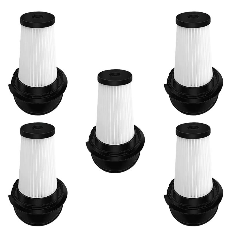 5er Set waschbare Filter für Rowenta ZR005202 RH72 X-Pert Easy MS722/MOU Moulinex MS7221 und Tefal TY723 Staubsauger in Weiß - Bild 6