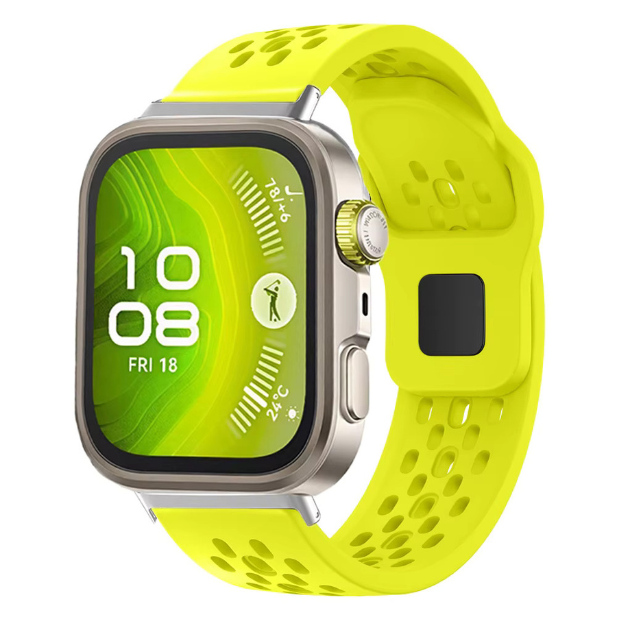 jansin Uhrenarmband Silikon, Huawei Watch Fit 4 Pro 3, Fit3, Fit4, Fit4Pro, Unisex - Bild 2