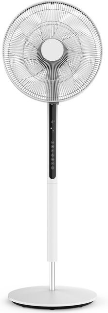Fakir VC 80 DC Standventilator in Weiß mit Fernbedienung und Timer - Bild 1