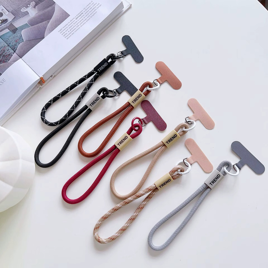 szHAIyu Handy Lanyard mit verstellbarem Handgelenk-Strap in Multicolour als universelles Anti-Verlust-Schlüsselband für dein Telefon - Bild 2