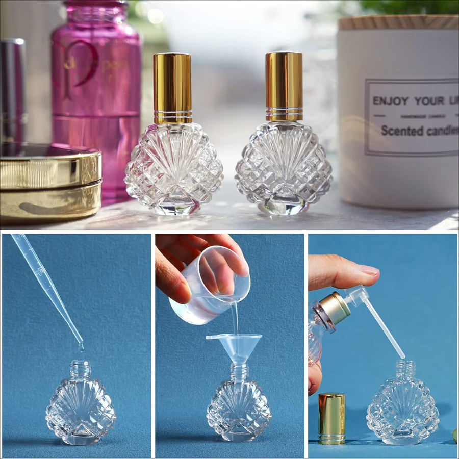 FIGHTYU Parfümzerstäuber Nachfüllbare Glasflaschen, 15 ml, 12 Stück - Bild 6