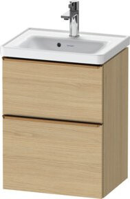Duravit Waschtischunterschrank D-Neo in Beige Matt, B/T/H: 48,4 x 37,2 x 62,5 cm - Bild 1
