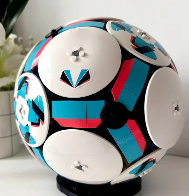 Hot Toys Fußball-Baustein-Puzzle-Modell, 1498 Teile, ab 14 Jahren - Bild 1